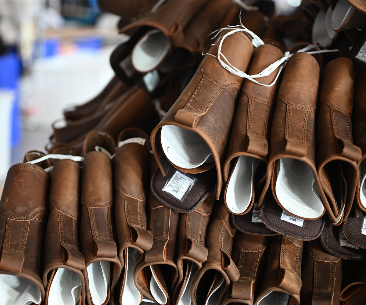 Semi-finished stitched uppers for outdoor and hiking footwear constructions